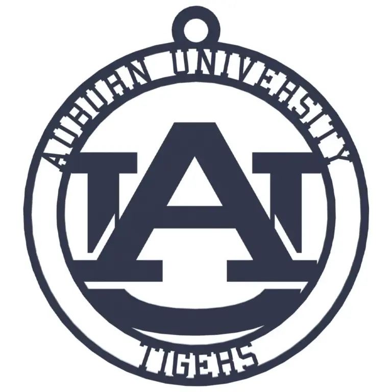 Auburn christmas ornament