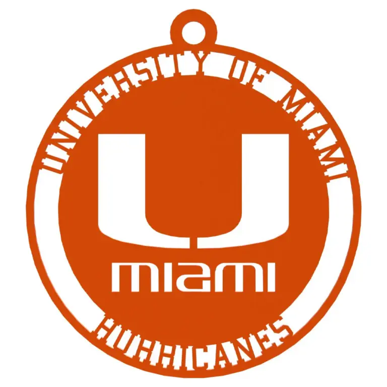 Miami christmas ornaments