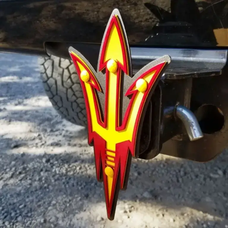 Arizona state hitch cover - trident - image 2