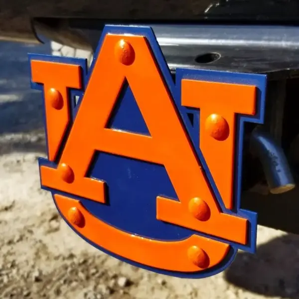 Auburn university hitch cover- au