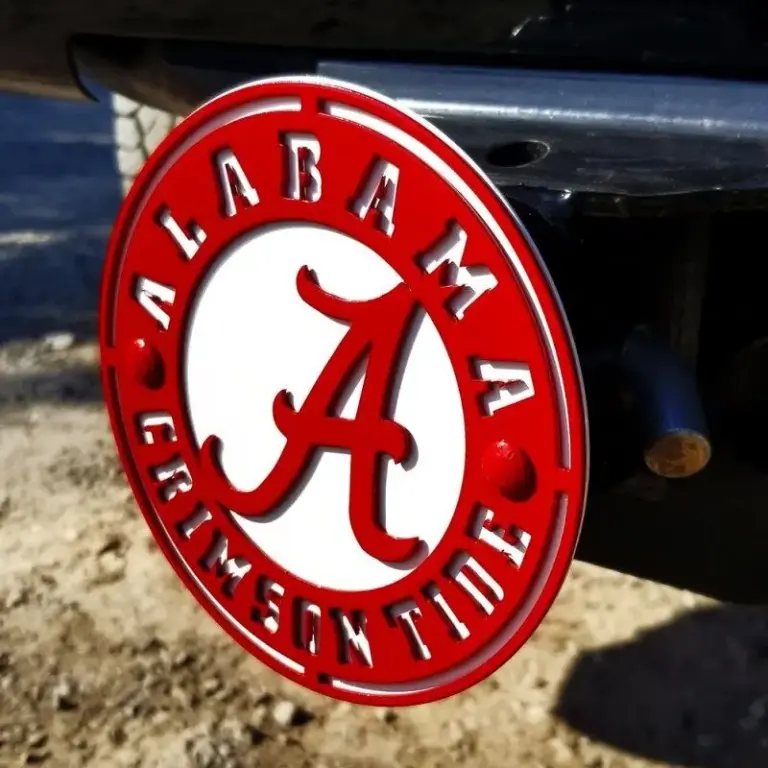 University of alabama hitch cover - circle - image 2