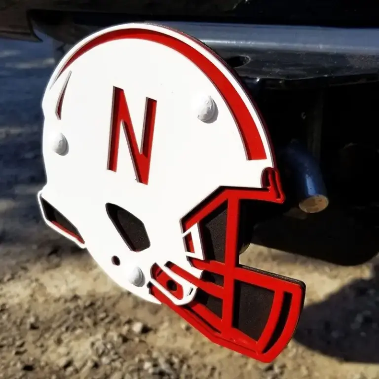 University of nebraska hitch cover - helmet - image 2