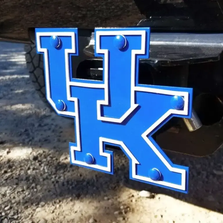 University of kentucky hitch cover - logo