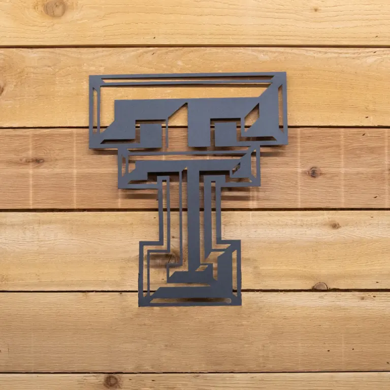 Texas tech 1-color wall art