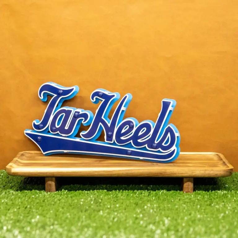 Unc 3d wall art