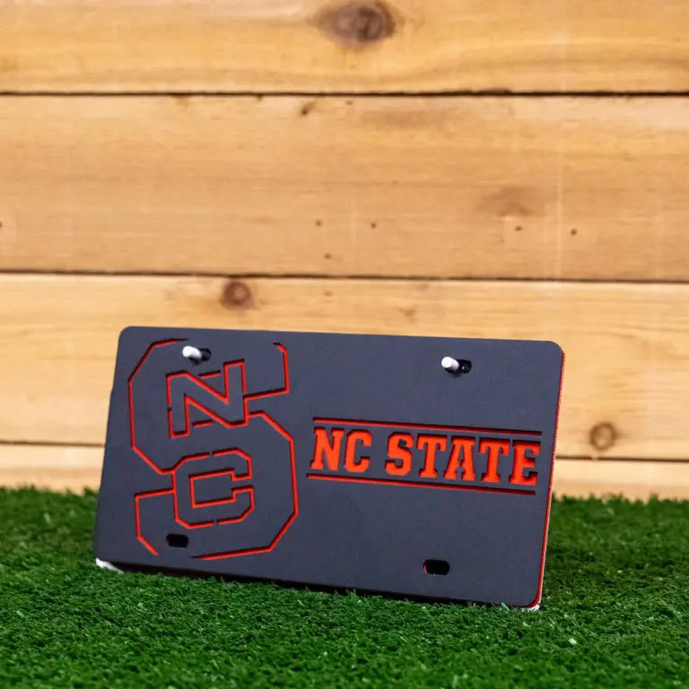 Nc state tag black
