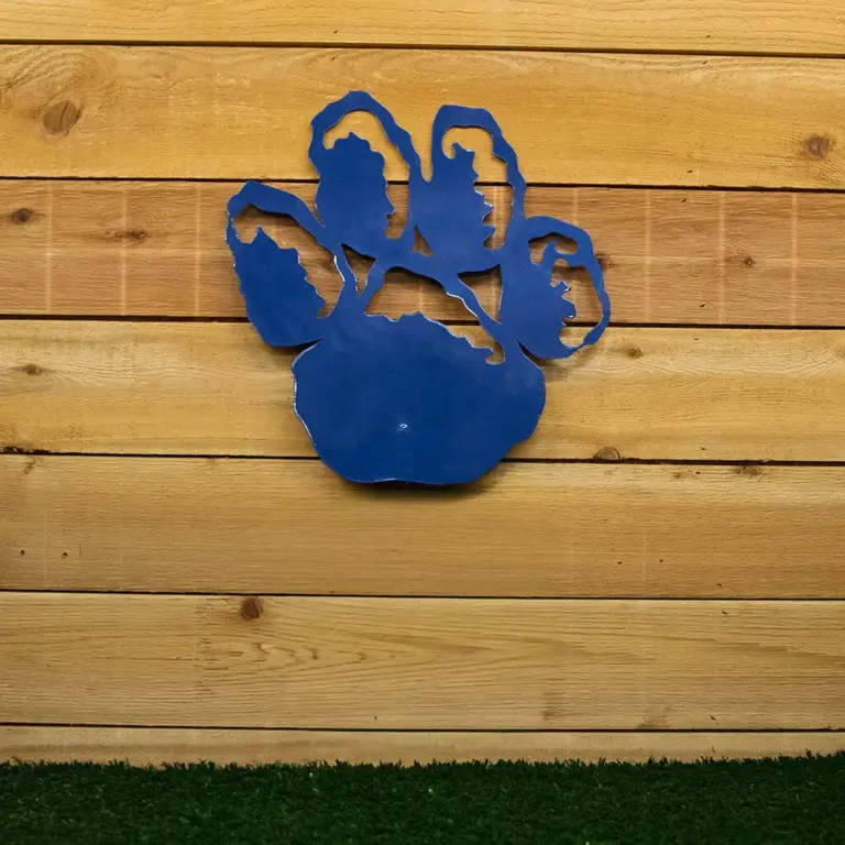 Pitt Single Color Wall Art - Gameday Ironworks Pitt single color wall art