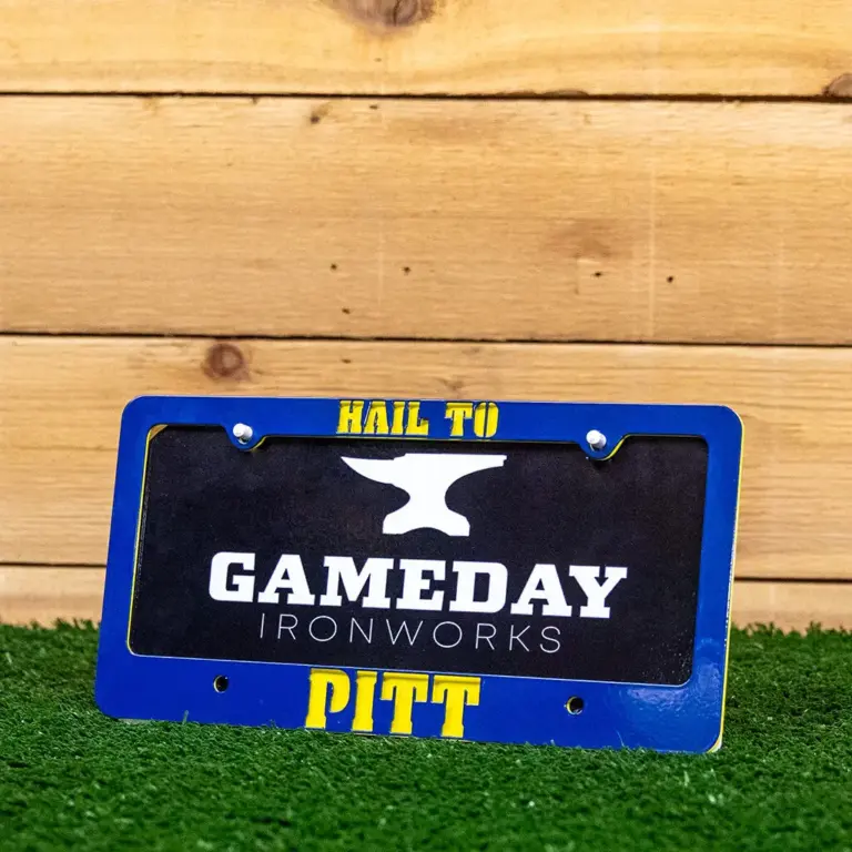 Pitt hail to pitt tag frame