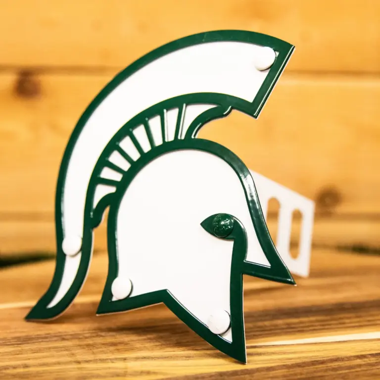 Michigan state university hitch cover- spart