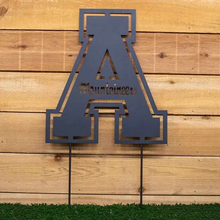 Appalachian state university yard sign 12" - a logo