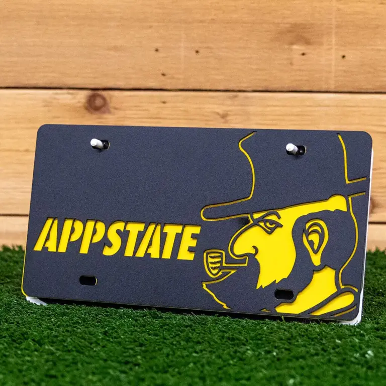 App state with yosef license plate