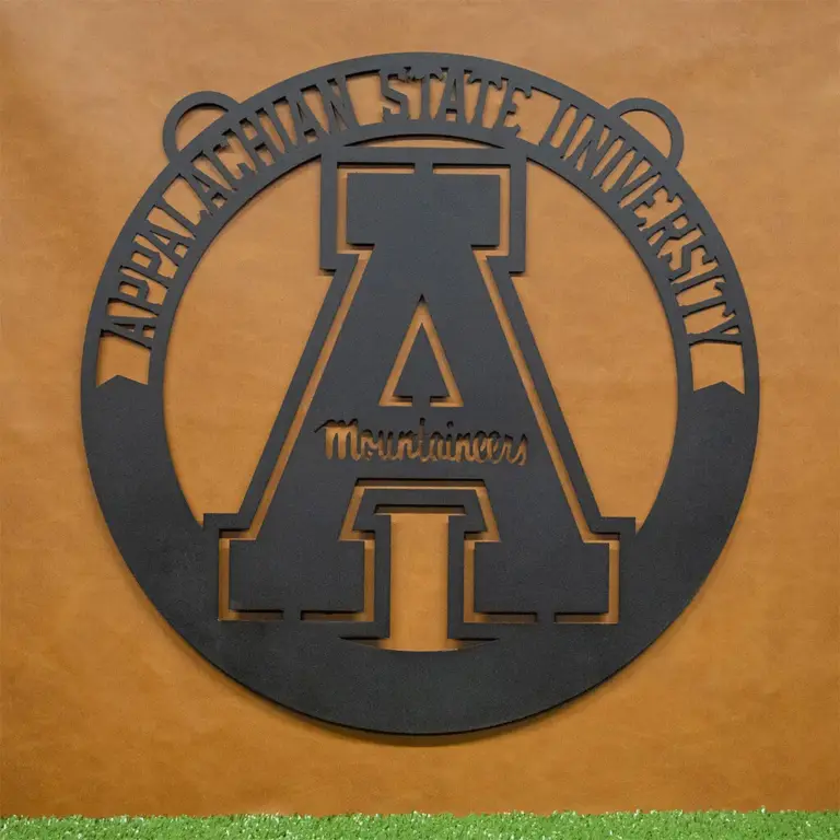Appalachian state university wall art 24" - welcome circle