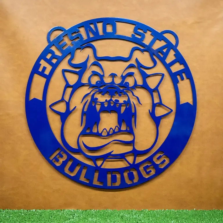 Fresno State Welcome Circle - Gameday Ironworks Fresno state welcome circle