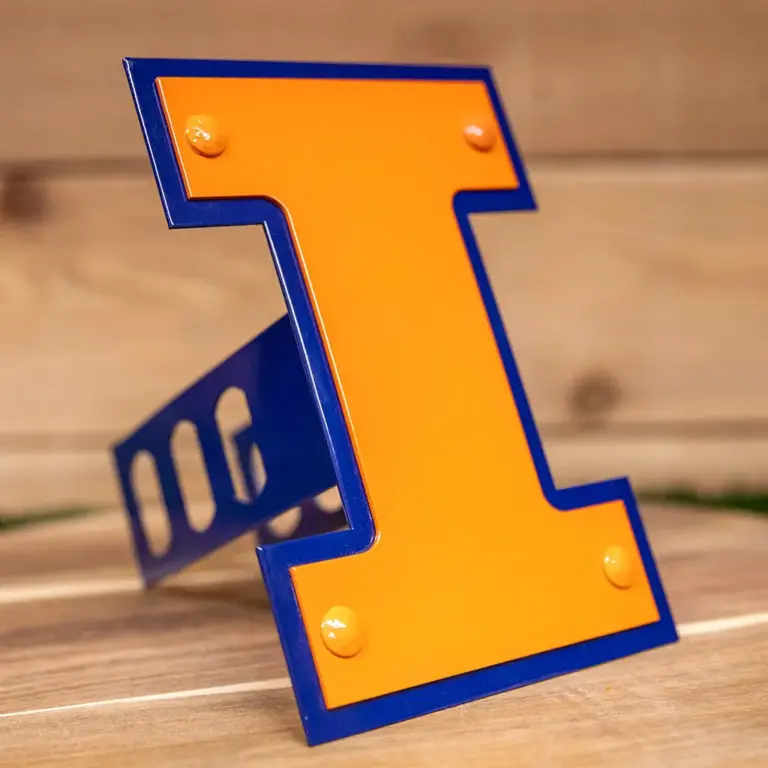 University Of Illinois Hitch Cover - I - Gameday Ironworks University of illinois hitch cover - i
