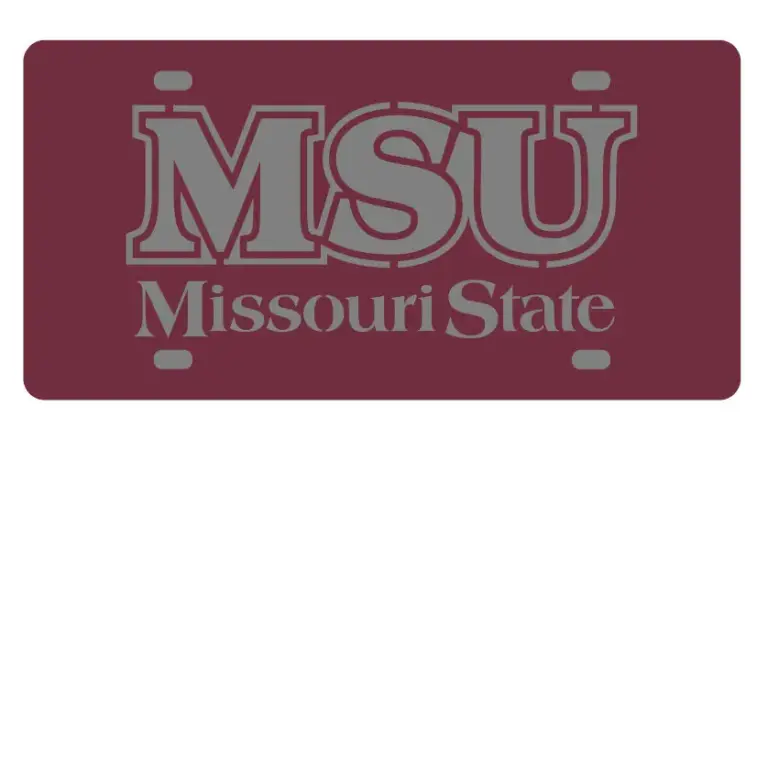 Msu tag maroon