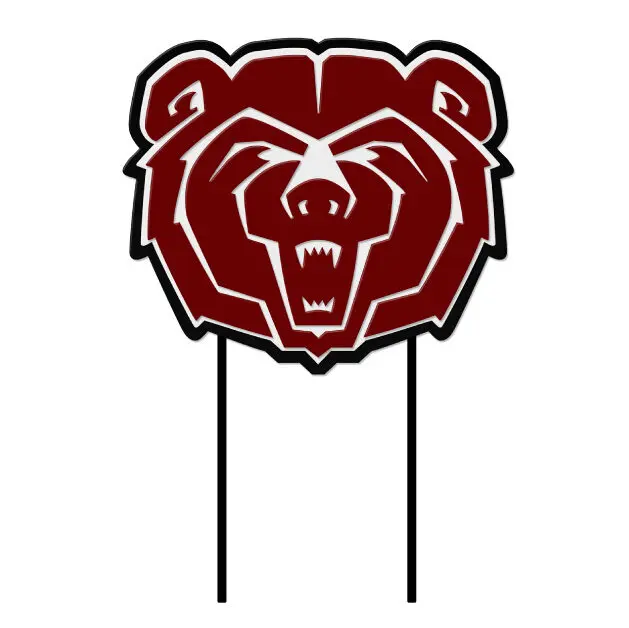 2' Mascot On Stakes - Gameday Ironworks 2' mascot on stakes