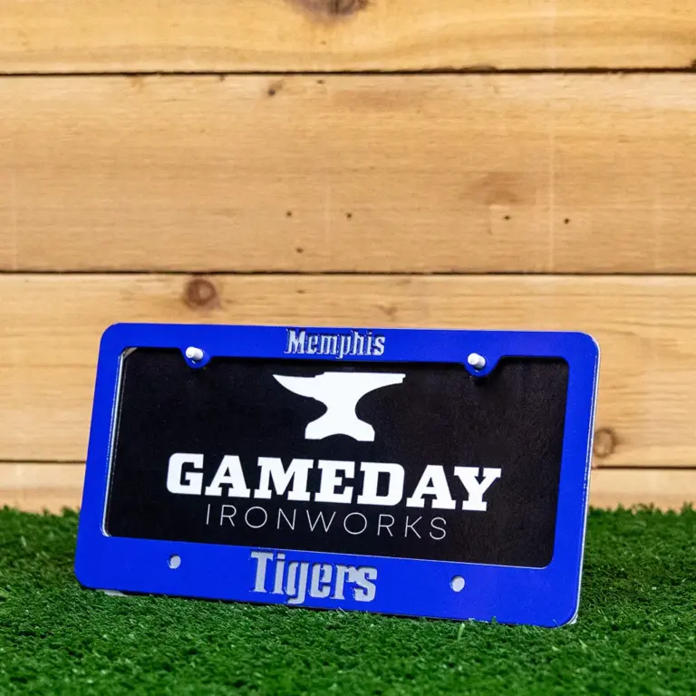 Memphis tigers tag frame