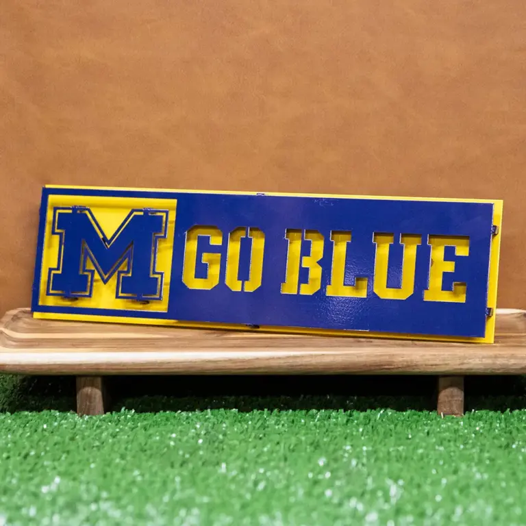 Michigan 3D Wall Art - Gameday Ironworks Michigan 3d wall art