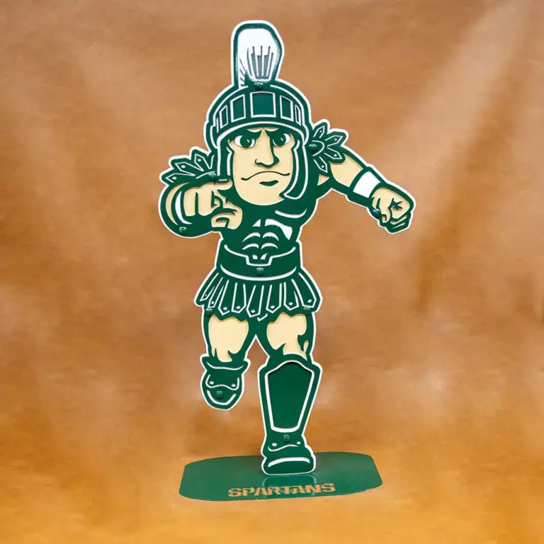 2' sparty on oval base