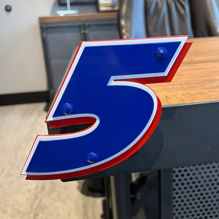 Kyle Larson #5 Hitch Cover - Gameday Ironworks Kyle larson #5 hitch cover