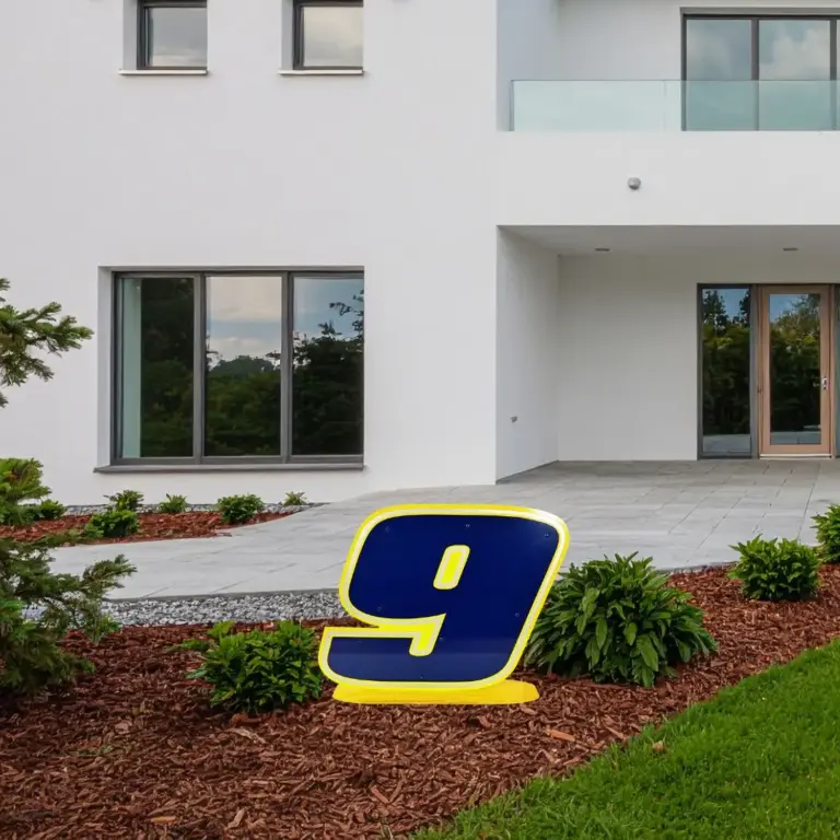 Chase elliott #9 2' base sign - image 3