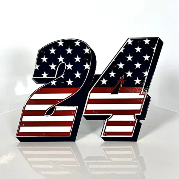 William byron #24 usa hitch cover