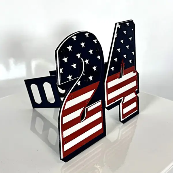 William byron #24 usa hitch cover