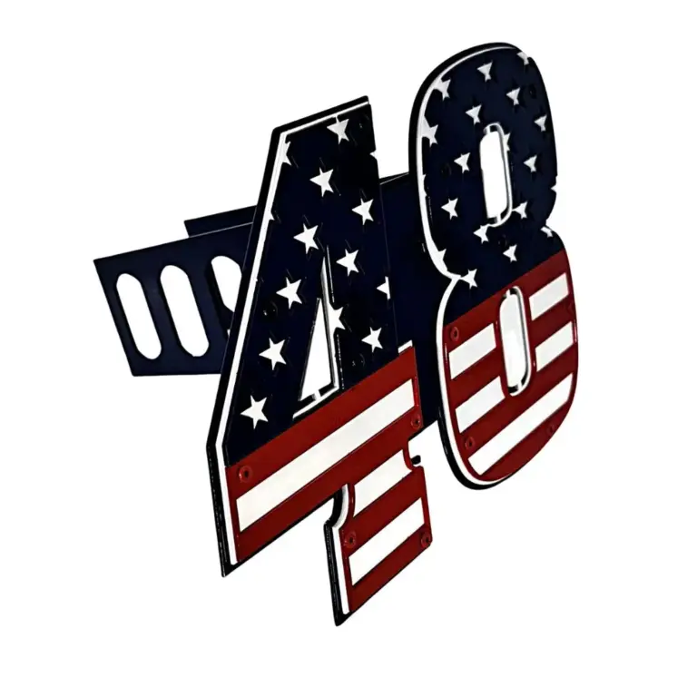 Alex bowman #48 usa hitch cover - image 2