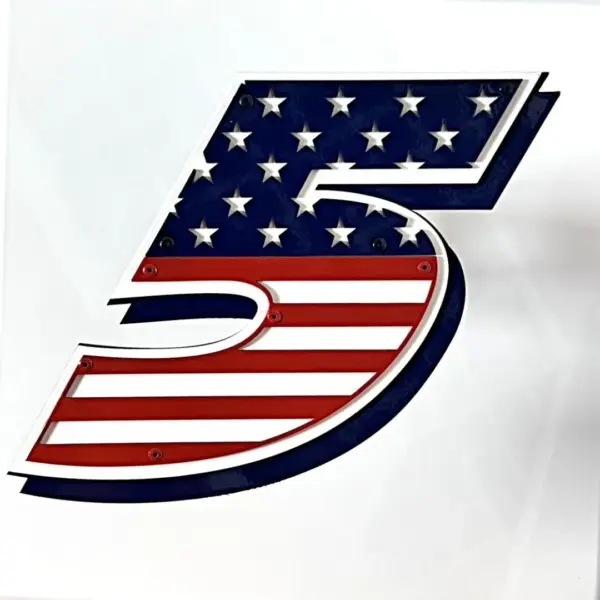 Kyle larson #5 usa hitch cover