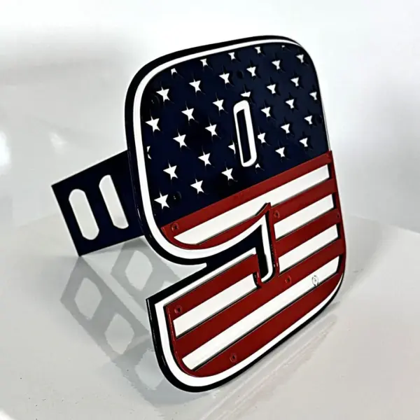 Chase elliott #9 usa hitch cover