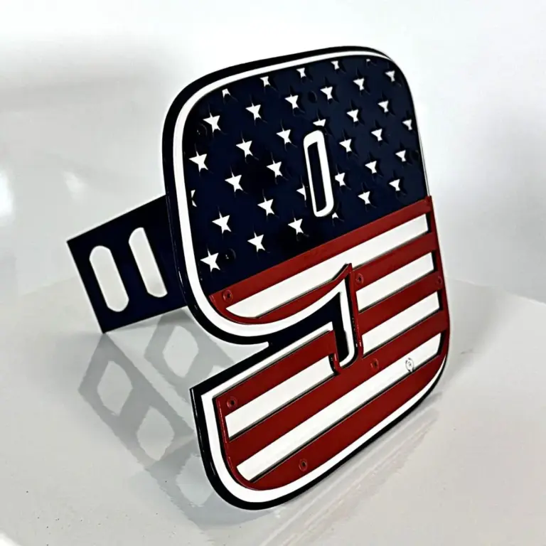 Chase elliott #9 usa hitch cover - image 3