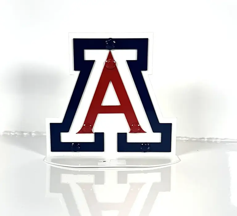 Arizona Desk Topper - Gameday Ironworks Arizona desk topper