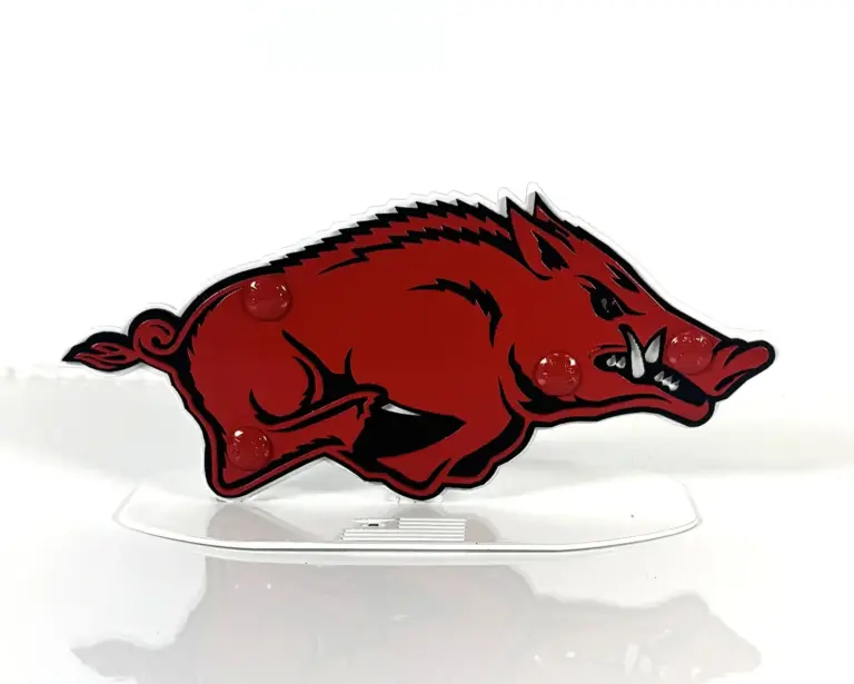 Arkansas running hog topper