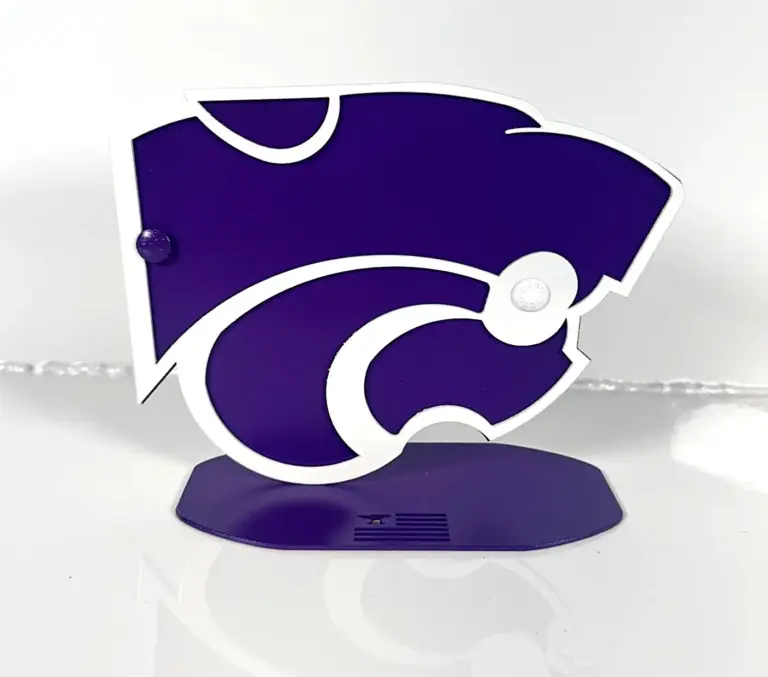 Kansas State Topper - Gameday Ironworks Kansas state topper