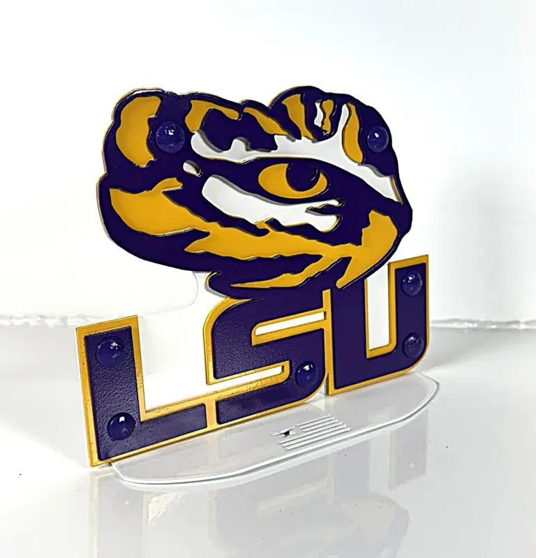 Lsu Tiger Eye Topper - Gameday Ironworks Lsu tiger eye topper - image 2
