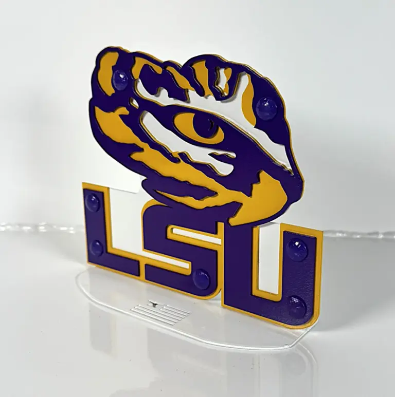 Lsu Tiger Eye Topper - Gameday Ironworks Lsu tiger eye topper - image 3