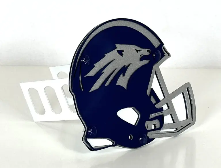 University Of Nevada Hitch Cover - Helmet - Gameday Ironworks University of nevada hitch cover - helmet - image 2