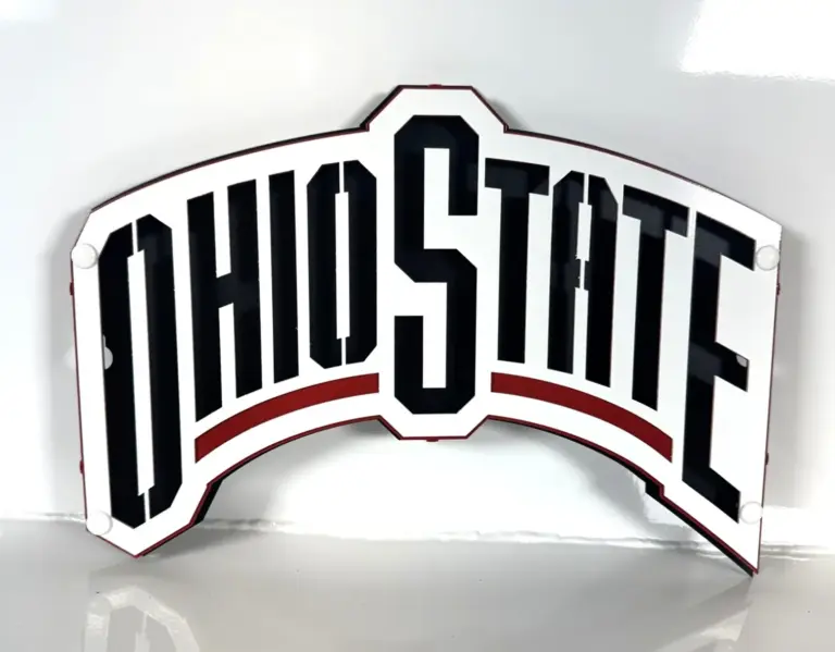 Ohio state 3d wall art