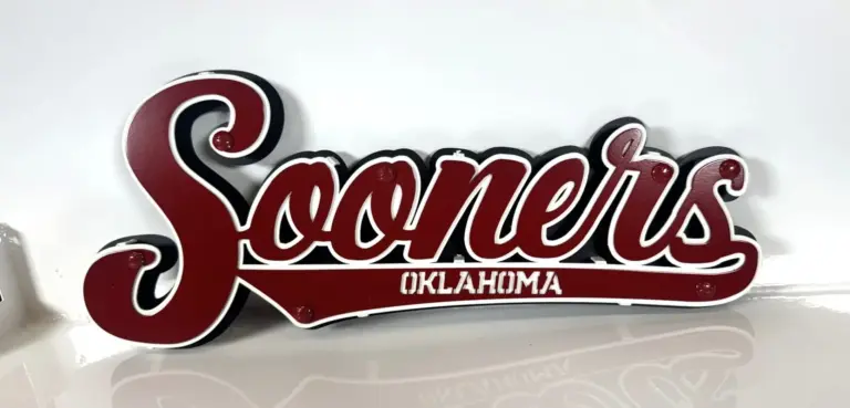 Ou 3d wall art