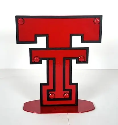 Texas Tech Topper - Gameday Ironworks Texas tech topper