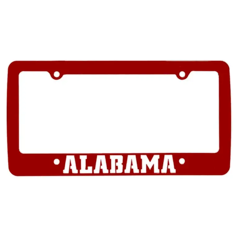 Alabama crimson tide font license plate frame - image 2