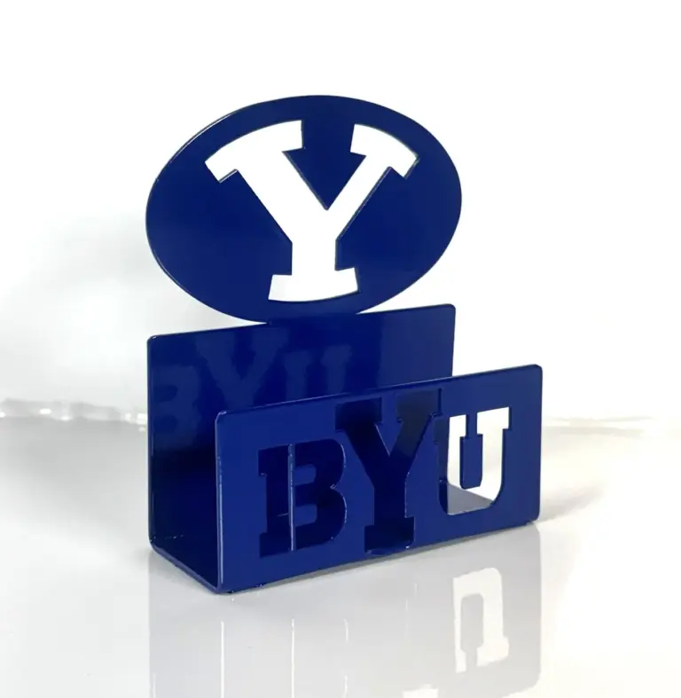 Byu Logo Card Holder - Gameday Ironworks Byu logo card holder - image 2