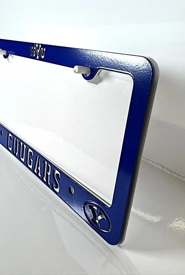 Byu cougars tag frame