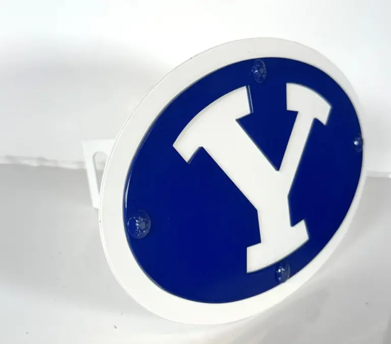 Byu Logo Hitch Cover - Gameday Ironworks Byu logo hitch cover - image 2