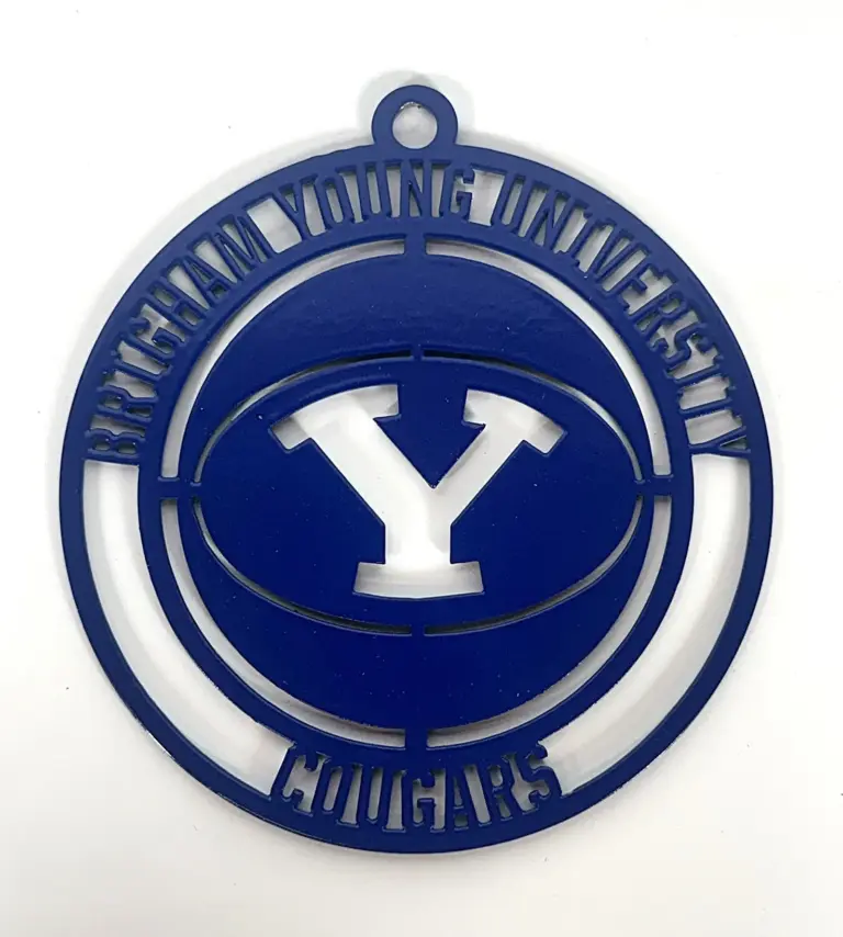 Byu christmas ornament