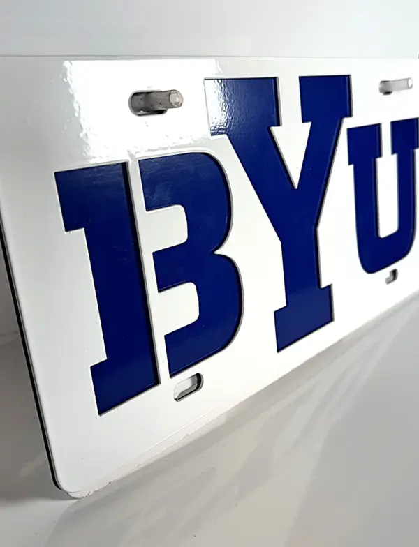 Byu Tag - Gameday Ironworks Byu tag