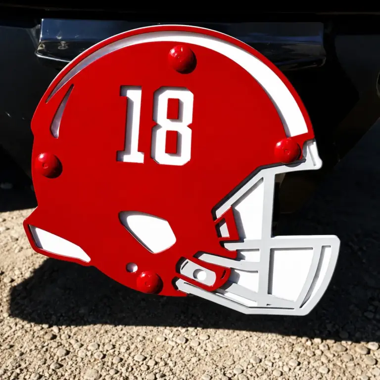 Alabama crimson tide helmet hitch cover