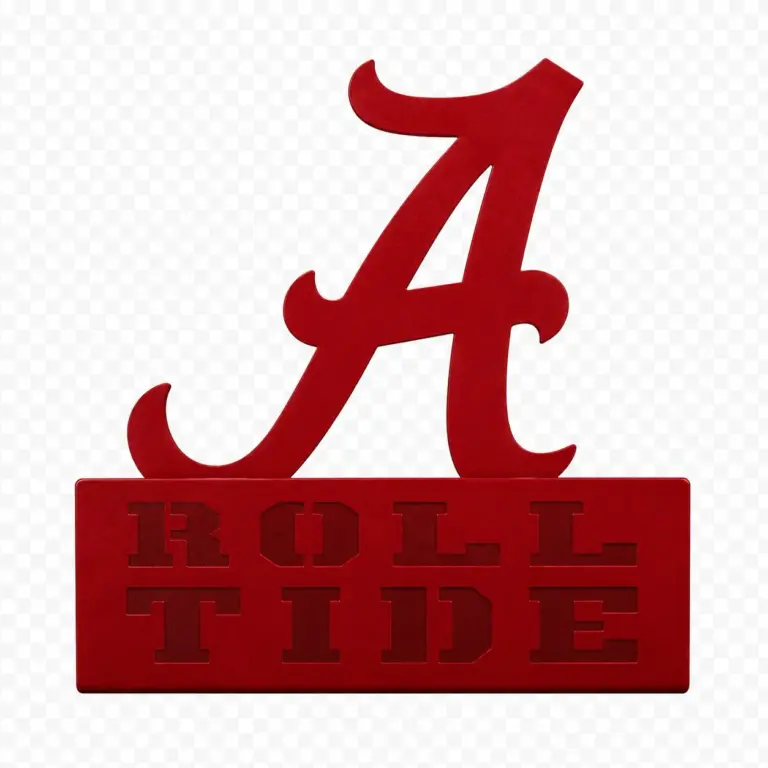 Alabama crimson tide logo business card holder - image 2