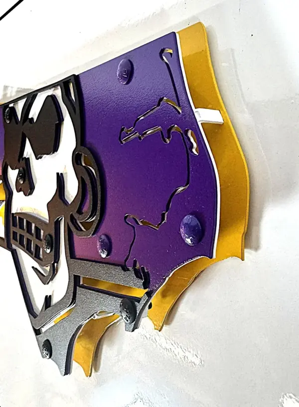 Ecu 3D Wall Art - Gameday Ironworks Ecu 3d wall art