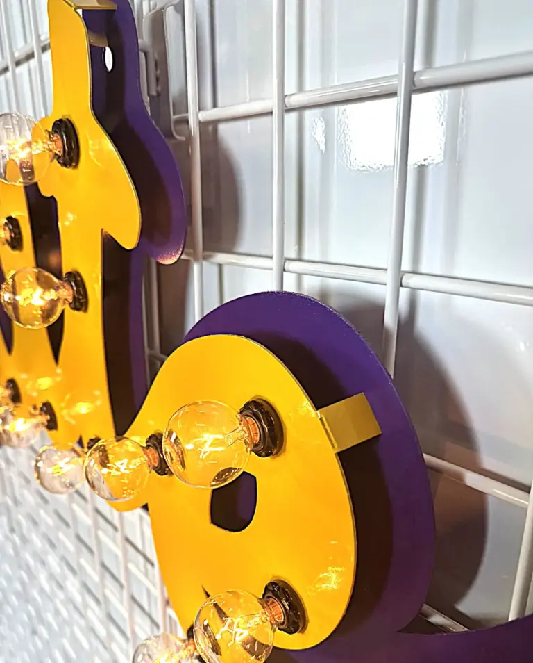 Ecu Pirates 3D Lit Sign - Gameday Ironworks Ecu pirates 3d lit sign - image 3